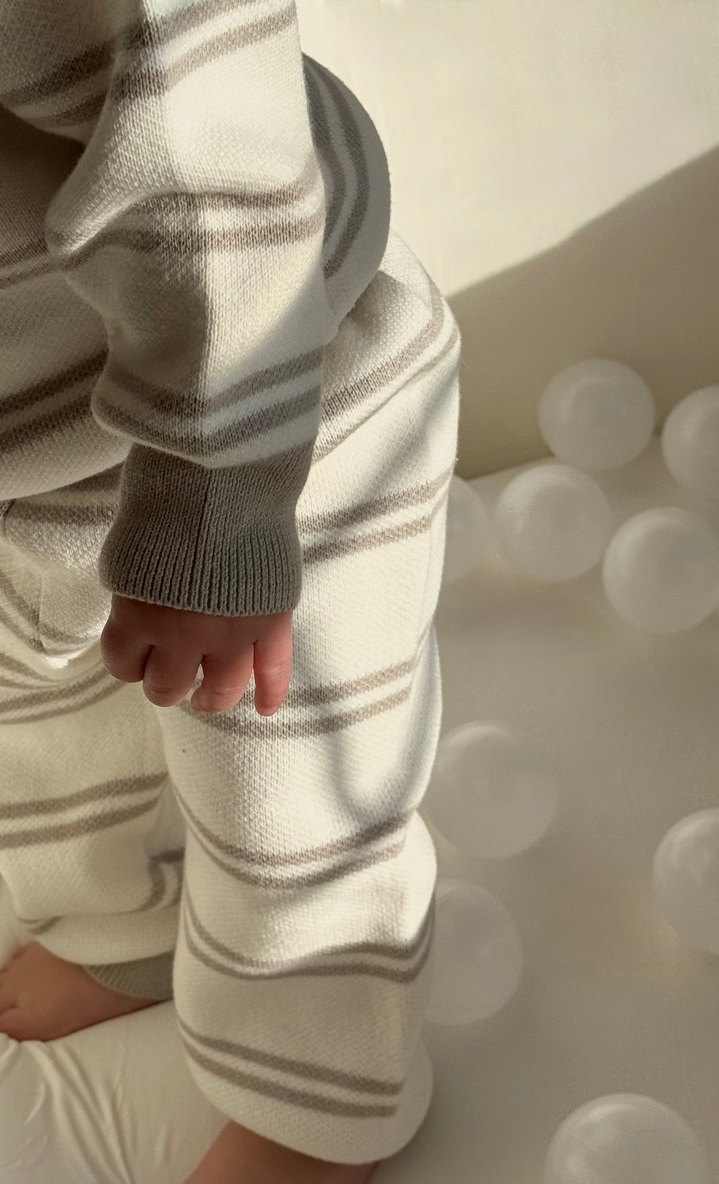 Striped Knit Set