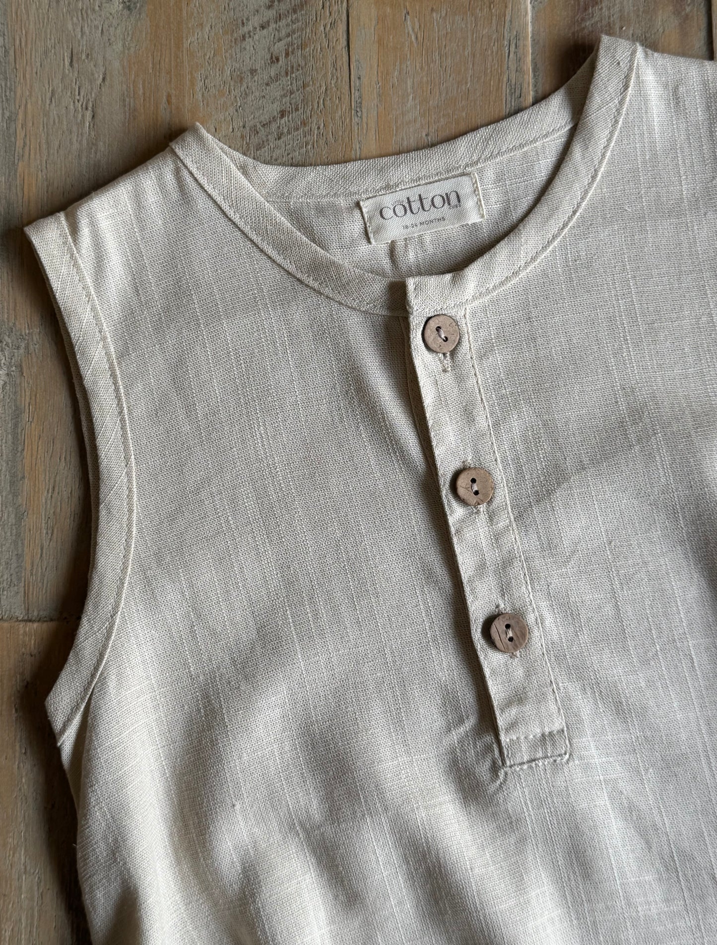 Linen Romper