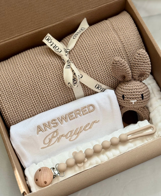 Answered Prayer Beige Gift Set
