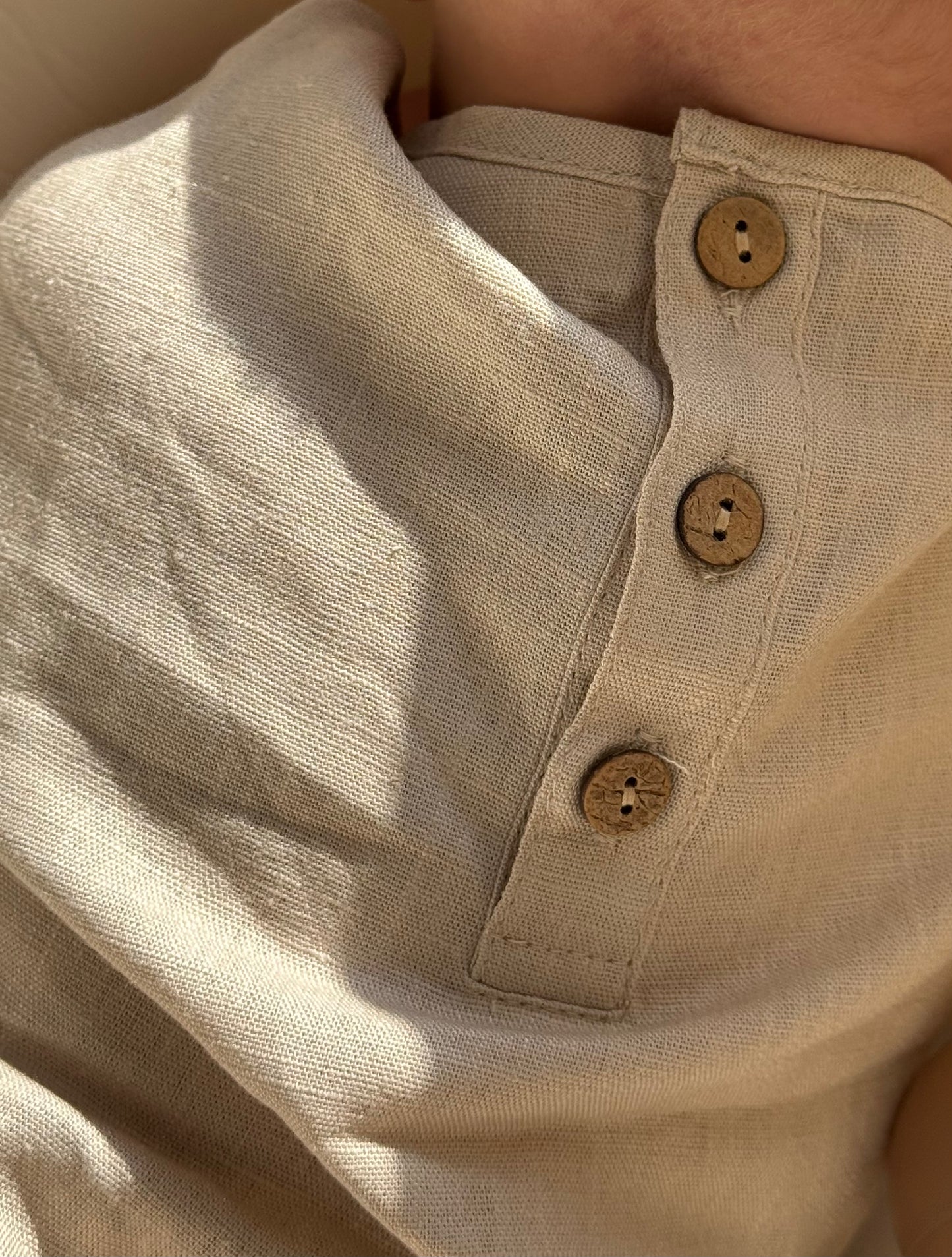 Khaki & Olive Linen Set