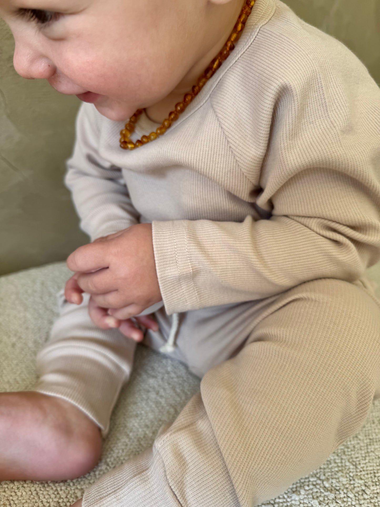Organic Cotton Ribbed Winter Set