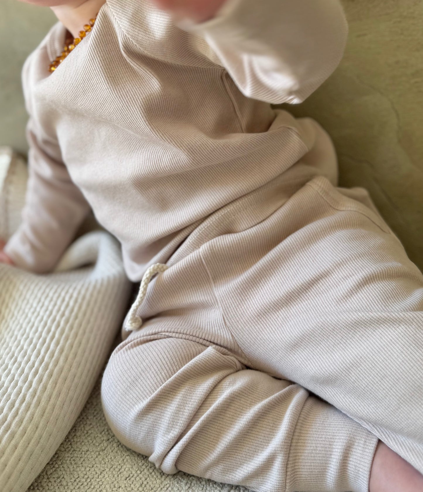 Organic Cotton Ribbed Winter Set