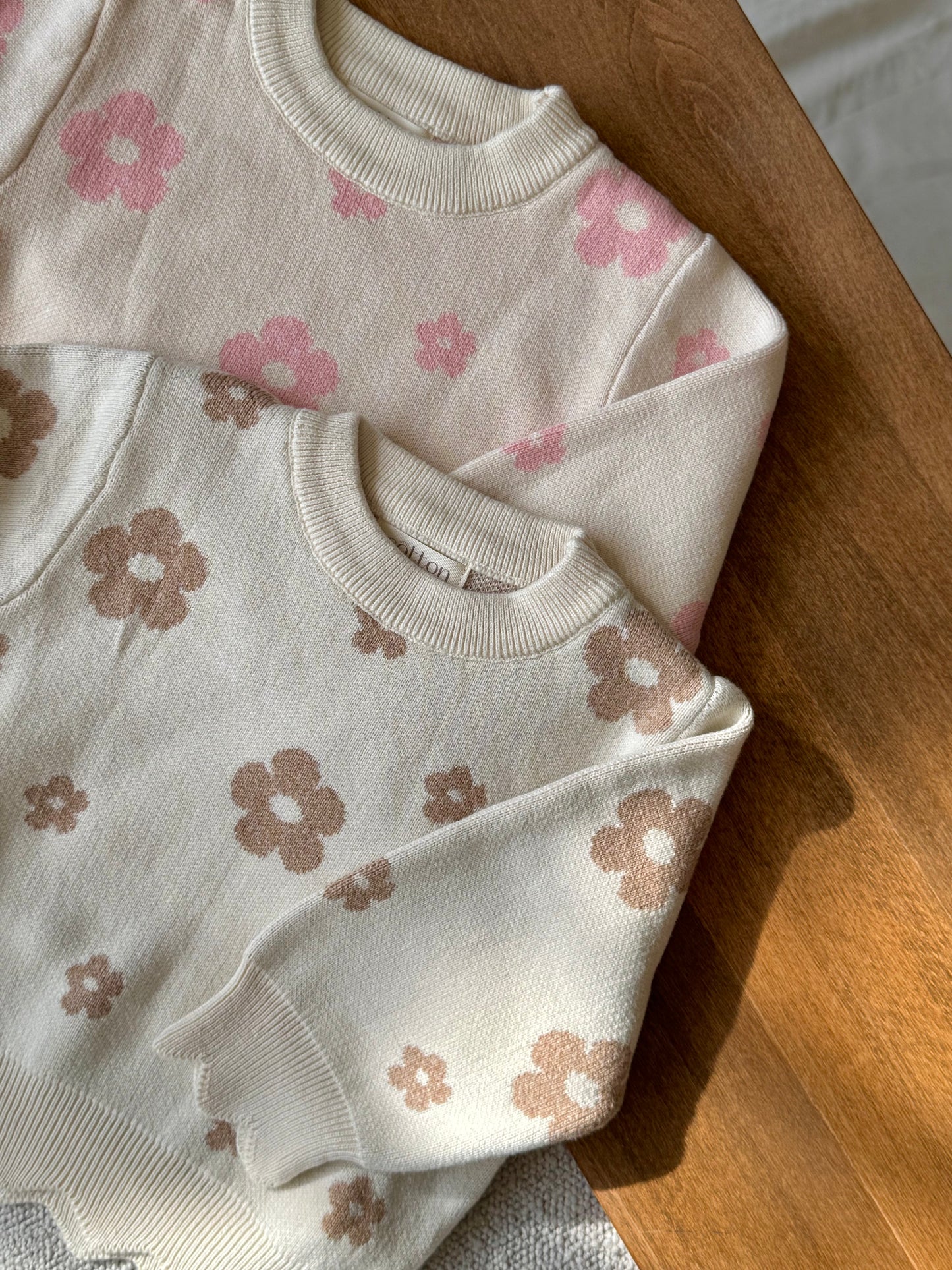 Flower Knit Set