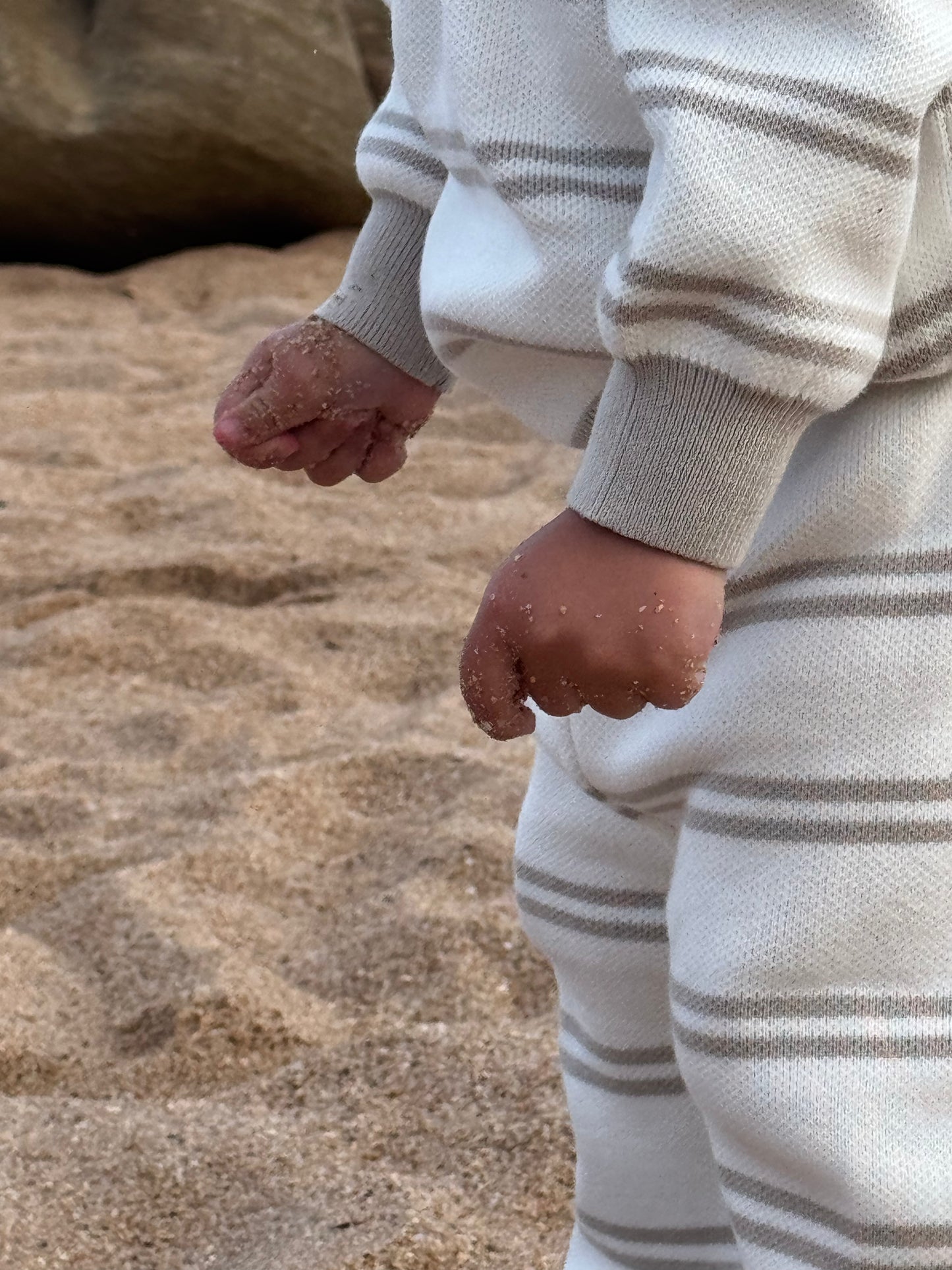 Striped Knit Set
