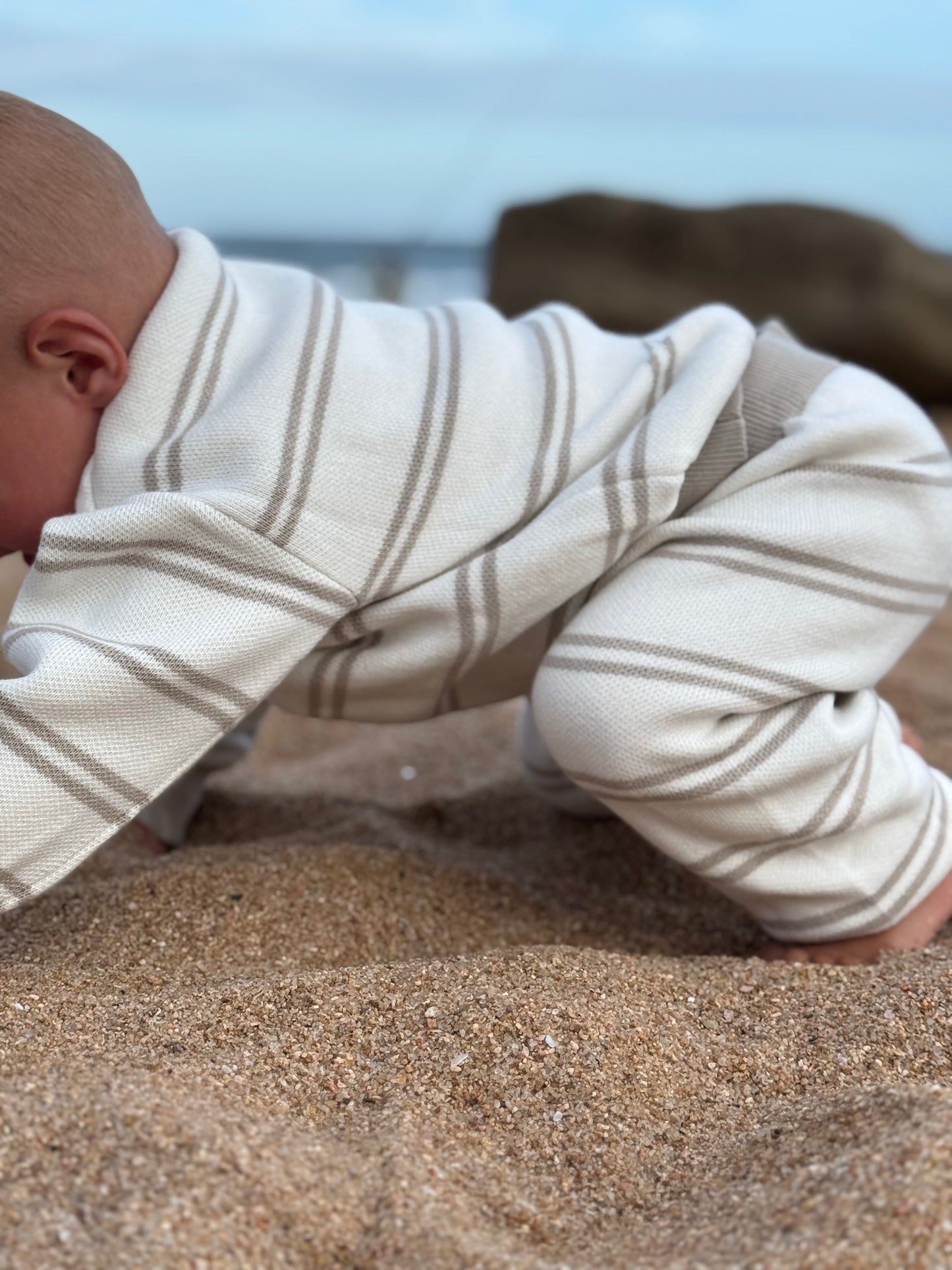 Striped Knit Set